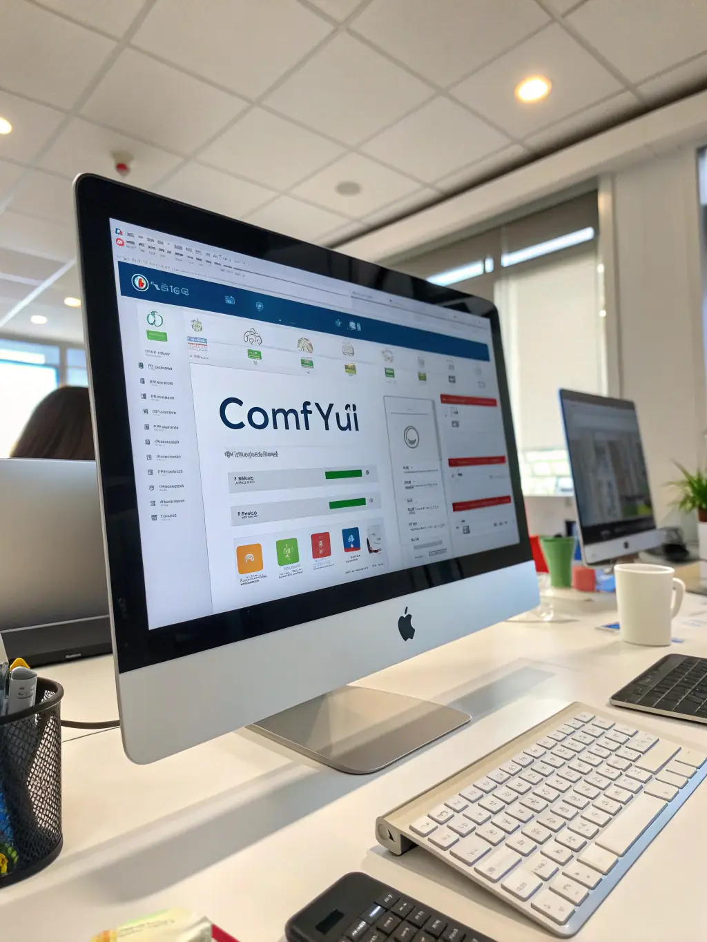 A software update process being implemented, ensuring the system remains current and functional with the latest improvements.